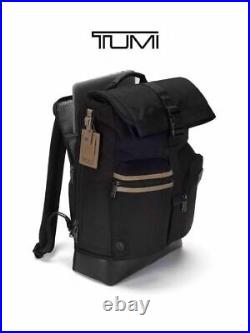 TUMI Cypress Roll Top Backpack Bag Large Black Navy 2 Colors Outlet Products