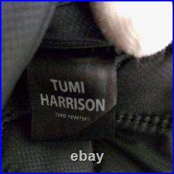 TUMI Harrison Oak Roll Top Backpack, Large Capacity, Black, Popular Model, RARE