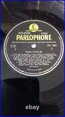 The Beatles Please Please Me 1968 Stereo Pressing. Excellent Copy Top Audio