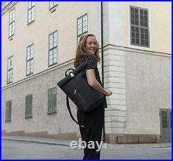 The Friendly Swede Rolltop Backpack Laptop 13 Inch Urban Slim Waterproof TPU