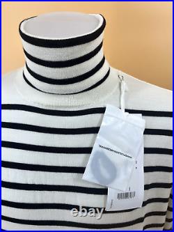 The Soloist Jumper Sweater Top Size XL 52 Takahiromiyashita Striped Roll Neck