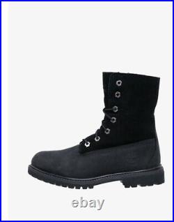 Timberland AUTHENTICS ROLL-TOP BOOT FOR WOMEN IN BLACK Uk 4.5