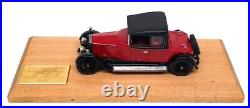 Top Marques 1/43 Scale GS10 1926 Rolls Royce 20hp 3/4 DHC Maroon/Black