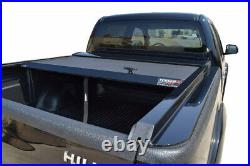 Toyota Hilux 05-15 Tesser Roller Shutter Roll Top Tonneau Cover Black