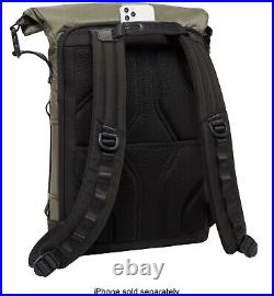 Tumi Alpha Bravo Ally Roll Top Backpack Green