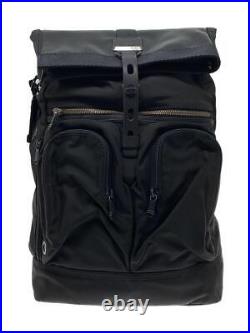 Tumi Alpha Bravo London Roll Top/Backpack/Nylon/Blk/Plain/232388D 22