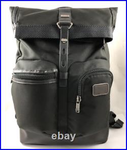 Tumi Alpha Bravo Luke Roll Top Backpack Laptop Bag Ballistic Nylon 222388 $395