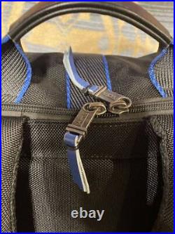 Tumi Cypress Roll Top Backpack Used Zipper Tab Leather Custom Specification
