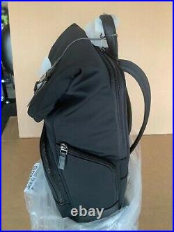 Tumi Harrison Osborn Roll Top Backpack Travel Bag 6602021 Black $475