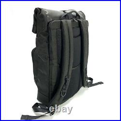 Tumi London Roll Top Backpack Alpha Bravo Collection Black Laptop Bag $495