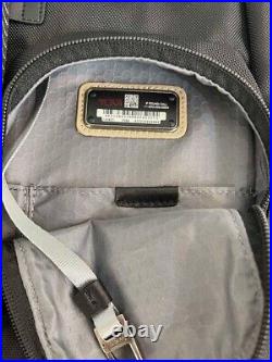 Tumi Roll Top Backpack 2223388 Black beige 2404M