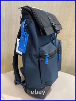 Tumi Roll Top Backpack 2223388 Blue Black 2404M