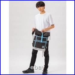Ultraman Gaia Roll Top Backpack Bag Black Bandai Japan Limited Cosplay