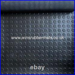 Van, Car Flooring Mat Rolls 1m to 10m and 1.2m/1.5m/1.8m Wide X 3.5mm coin top