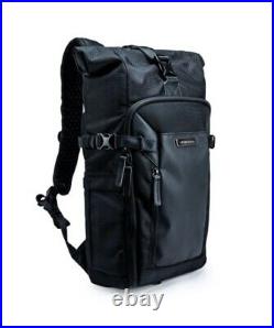 Vanguard VEO Select 43 RB BK Black Roll Top Backpack Camera Bag New UK Stock