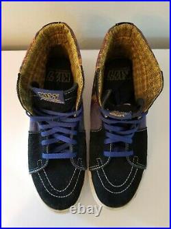Vans Kiss Rock and Roll Over Hi-Top Men's Size 11.5 Shoes High Top Off The Wall