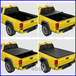 Vinyl Soft Top Roll-up Clamp-On Tonneau Cover for 19-22 Ford Ranger 5' Short Bed