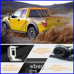 Vinyl Soft Top Roll-up Tonneau Cover+Clamp for 20-21 Jeep Gladiator JT 5.5ft Bed
