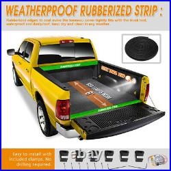 Vinyl Soft Top Roll-up Tonneau Cover for 02-18 Dodge Ram Truck Fleetside 8ft Bed