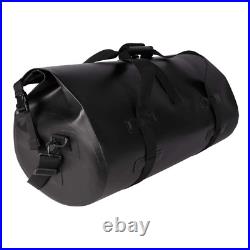 Waterproof Coated Polyester Roll Top Duffel Dry Bag Adjustable Shoulder Strap