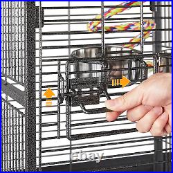 Yaheetech Parrot Cage 156Cm Large Bird Cage with Open Top/Stand/Rolling Wheels f